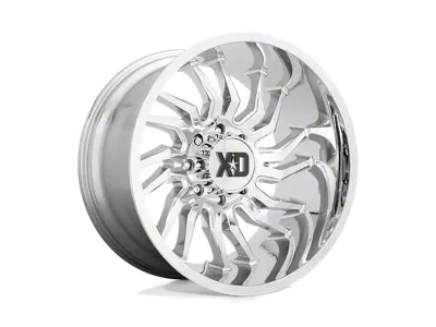 XD Tension Chrome 8-Lug Wheel; 20x10; -18mm Offset (01-06 Sierra 3500 HD SRW)