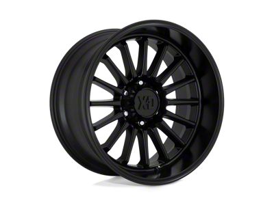 XD Whiplash Satin Black 8-Lug Wheel; 20x9; 0mm Offset (01-06 Sierra 3500 HD SRW)