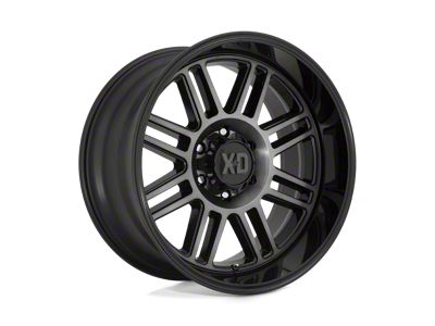 XD Cage Gloss Black with Gray Tint 8-Lug Wheel; 20x9; 0mm Offset (01-06 Silverado 3500 HD SRW)