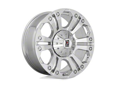 XD Monster Chrome 8-Lug Wheel; 20x9; 18mm Offset (01-06 Silverado 3500 HD SRW)