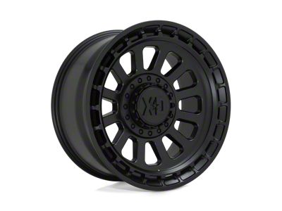 XD Omega Satin Black 8-Lug Wheel; 20x10; -18mm Offset (01-06 Silverado 3500 HD SRW)