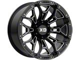 XD Boneyard Gloss Black Milled 5-Lug Wheel; 20x12; -44mm Offset (02-08 RAM 1500, Excluding Mega Cab)
