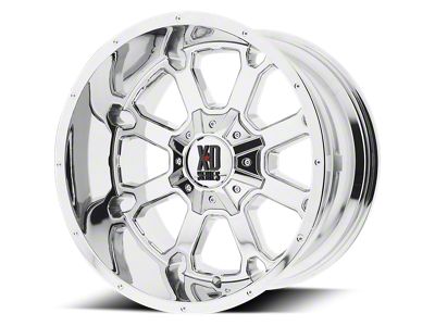 XD Buck 25 Chrome 5-Lug Wheel; 20x9; 0mm Offset (02-08 RAM 1500, Excluding Mega Cab)