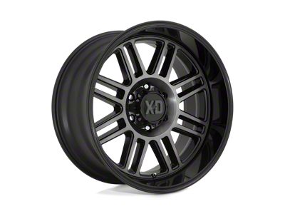 XD Cage Gloss Black with Gray Tint 8-Lug Wheel; 20x9; 0mm Offset (06-08 RAM 1500 Mega Cab)