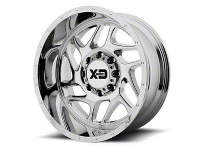 XD Fury Chrome 5-Lug Wheel; 20x9; 0mm Offset (02-08 RAM 1500, Excluding Mega Cab)