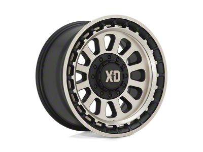 XD Omega Satin Black with Bronze Tint 5-Lug Wheel; 17x9; 0mm Offset (02-08 RAM 1500, Excluding Mega Cab)