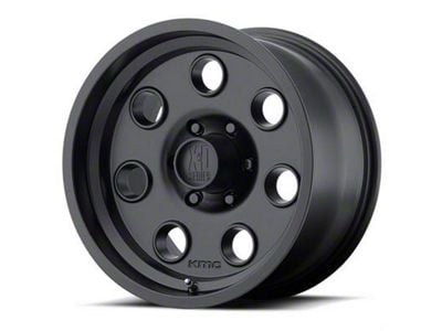 XD Pulley Satin Black 5-Lug Wheel; 17x9; -12mm Offset (02-08 RAM 1500, Excluding Mega Cab)