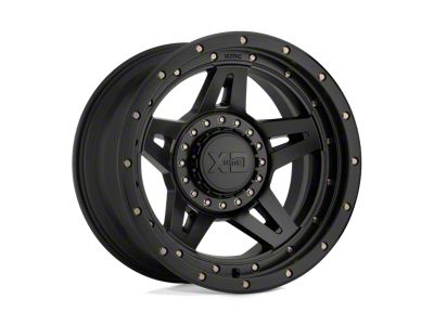 XD Brute Satin Black 8-Lug Wheel; 17x9; -12mm Offset (03-09 RAM 2500)