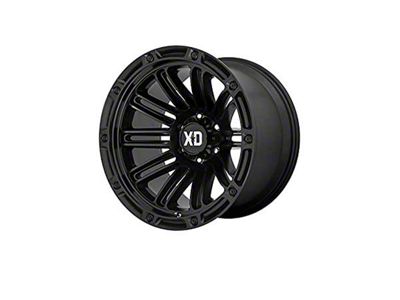 XD Double Deuce Satin Black with Dark Tint 8-Lug Wheel; 20x12; -44mm Offset (03-09 RAM 2500)