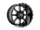 XD Mammoth Gloss Black Milled 8-Lug Wheel; 20x12; -44mm Offset (03-09 RAM 2500)