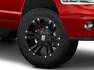 XD Monster II Matte Black 8-Lug Wheel; 20x9; 0mm Offset (03-09 RAM 2500)