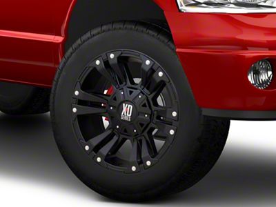 XD Monster II Matte Black 8-Lug Wheel; 20x9; 18mm Offset (03-09 RAM 2500)