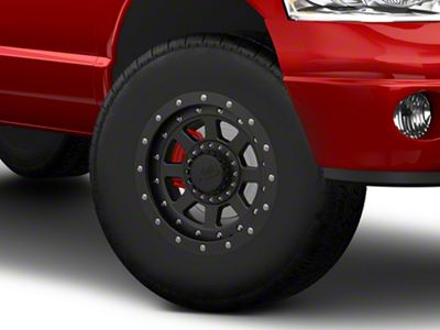 XD FMJ Satin Black 8-Lug Wheel; 17x9; -12mm Offset (03-09 RAM 3500 SRW)