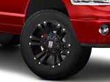 XD Monster II Matte Black 8-Lug Wheel; 20x9; 0mm Offset (03-09 RAM 3500 SRW)