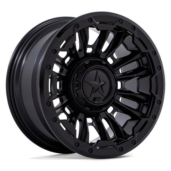 XD Bomber Matte Black 6-Lug Wheel; 20×10; -18mm Offset (04-08 F-150)