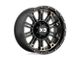 XD Hoss II Satin Black Machined Dark Tint 6-Lug Wheel; 17x9; 18mm Offset (04-08 F-150)