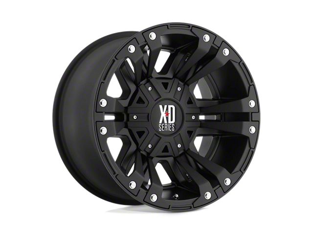 XD Monster II Matte Black 6-Lug Wheel; 20x10; -24mm Offset (04-08 F-150)