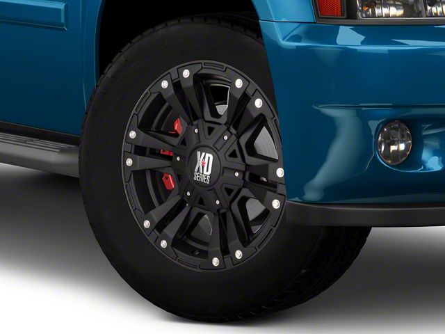 XD Monster II Matte Black 6-Lug Wheel; 20x10; -24mm Offset (04-08 F-150)