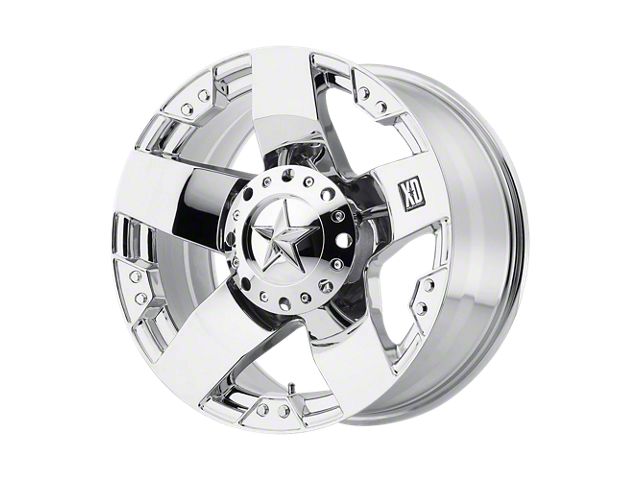 XD Rockstar Chrome 6-Lug Wheel; 17x8; 10mm Offset (04-08 F-150)