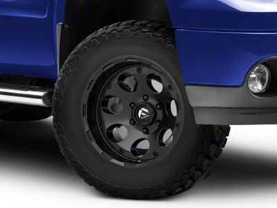 XD Enduro Matte Black 6-Lug Wheel; 17x9; -6mm Offset (07-13 Sierra 1500)