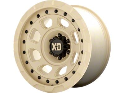 XD Storm Sand 6-Lug Wheel; 17x9; 0mm Offset (07-13 Sierra 1500)