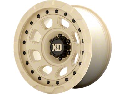XD Storm Sand 6-Lug Wheel; 17x9; -12mm Offset (07-13 Sierra 1500)