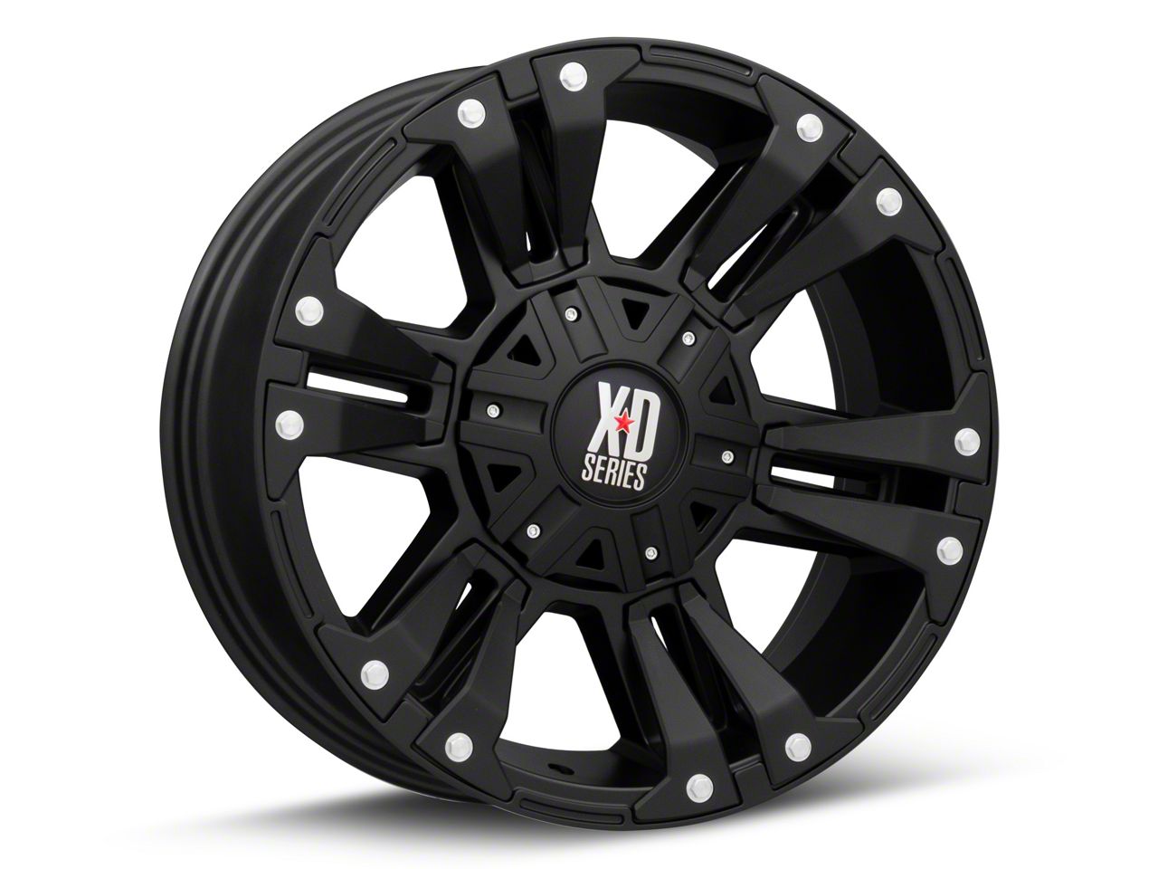 XD Sierra 3500 Specter Gloss Black with Red Tint 8-Lug Wheel XD Sierra 3500 Specter Gloss Black with Red Tint 8-Lug Wheel