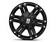 XD Monster II Matte Black 8-Lug Wheel; 18x9; 18mm Offset (11-14 Sierra 3500 HD SRW)