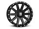 XD Heist Satin Black 6-Lug Wheel; 20x10; -24mm Offset (07-13 Silverado 1500)
