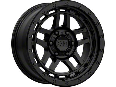 XD Recon Satin Black 6-Lug Wheel; 18x8.5; 18mm Offset (07-13 Silverado 1500)