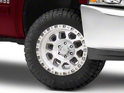XD RG2 Machined 6-Lug Wheel; 18x9; 0mm Offset (07-13 Silverado 1500)