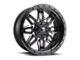 XD RG2 Satin Black 6-Lug Wheel; 17x8; 25mm Offset (07-13 Silverado 1500)