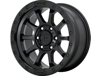 XD RG3 Satin Black 6-Lug Wheel; 17x9; 18mm Offset (07-13 Silverado 1500)