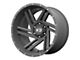 XD Swipe Satin Gray Milled 6-Lug Wheel; 17x9; 18mm Offset (07-13 Silverado 1500)