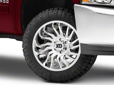 XD Tension Chrome 6-Lug Wheel; 20x10; -18mm Offset (07-13 Silverado 1500)