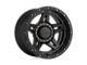XD Brute Satin Black 8-Lug Wheel; 17x9; -12mm Offset (11-14 Silverado 2500 HD)