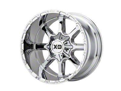 XD Mammoth Chrome 8-Lug Wheel; 20x9; 0mm Offset (07-10 Silverado 2500 HD)