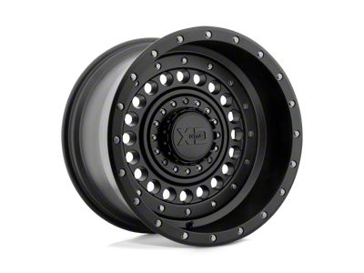 XD Panzer Satin Black 8-Lug Wheel; 20x9; 0mm Offset (11-14 Silverado 2500 HD)