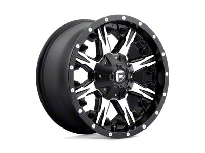 XD Rockstar II Matte Black Machined 8-Lug Wheel; 20x12; -44mm Offset (11-14 Silverado 2500 HD)