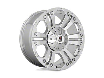 XD Monster Chrome 8-Lug Wheel; 20x9; 18mm Offset (07-10 Silverado 3500 HD SRW)