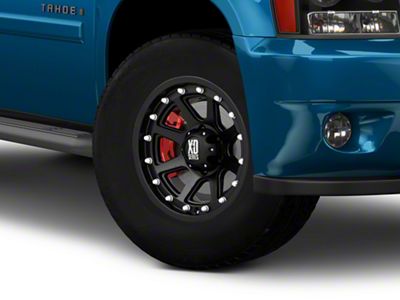 XD Addict Matte Black 6-Lug Wheel; 18x9; 18mm Offset (07-14 Tahoe)
