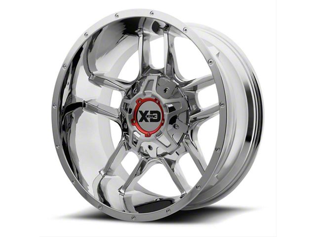 XD Clamp Chrome 6-Lug Wheel; 22x10; -18mm Offset (07-14 Tahoe)