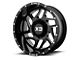 XD Fury Gloss Black Milled 6-Lug Wheel; 20x9; 18mm Offset (07-14 Tahoe)