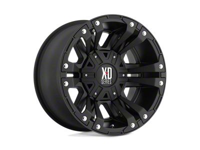 XD Monster II Matte Black 6-Lug Wheel; 18x10; -24mm Offset (07-14 Tahoe)