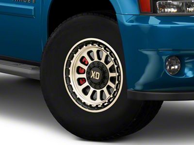XD Omega Satin Black with Bronze Tint 6-Lug Wheel; 17x9; 0mm Offset (07-14 Tahoe)
