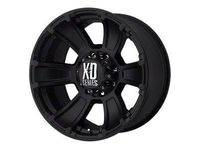 XD Revolver Matte Black 6-Lug Wheel; 20x9; 18mm Offset (07-14 Tahoe)