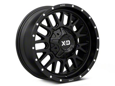 XD Snare Satin Black 6-Lug Wheel; 20x9; 0mm Offset (07-14 Tahoe)