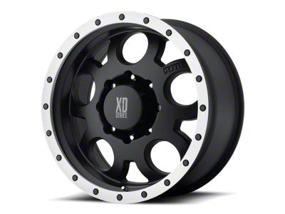XD Enduro Matte Black with Machined Reinforcing Ring 6-Lug Wheel; 20x9; 18mm Offset (07-14 Tahoe)