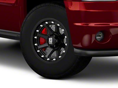 XD Addict Matte Black 6-Lug Wheel; 17x9; 18mm Offset (07-14 Yukon)