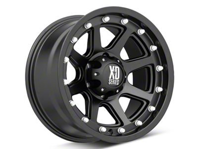 XD Addict Matte Black 6-Lug Wheel; 18x9; 18mm Offset (07-14 Yukon)